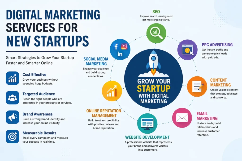 Digital Marketing Services for New Startups