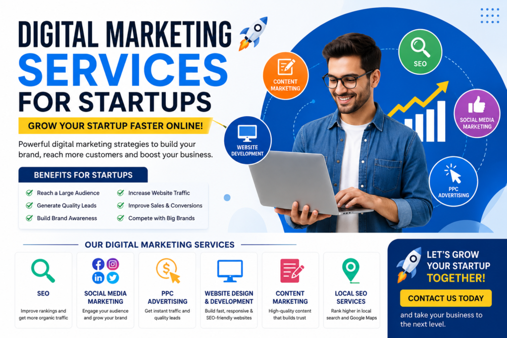 Digital Marketing Services for Startups!