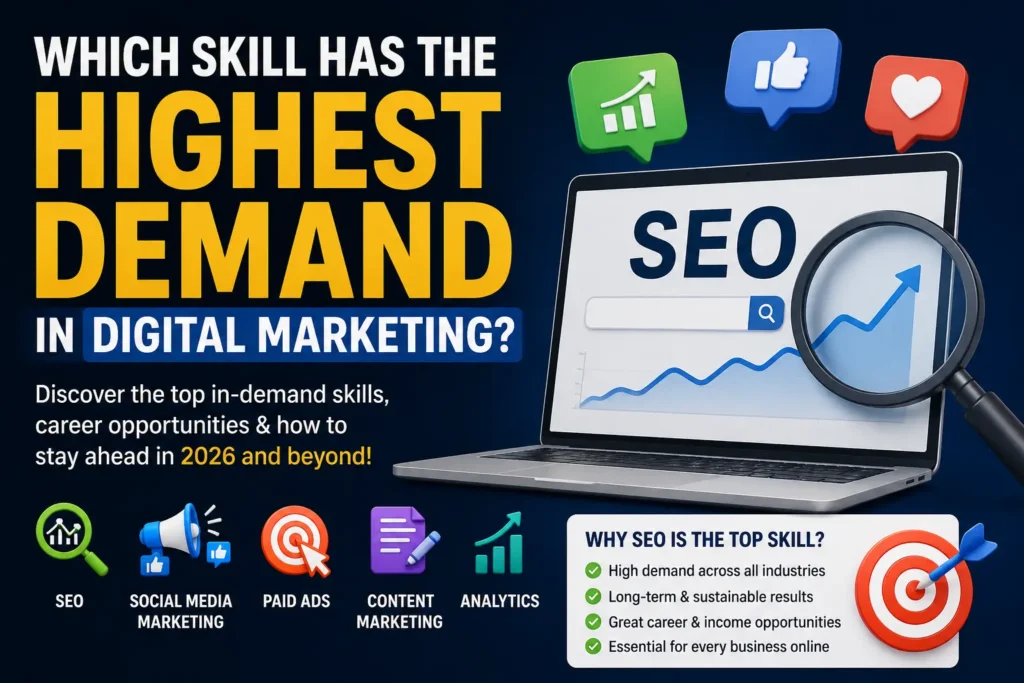 highest demand skill in digital marketing
